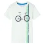 Kurzarm-T-Shirt für Kinder in der Farbe Ecru 140 von , Kinder-T-Shirts - Ref: Foro24-12148, Preis: 8,19 €, Rabatt: %