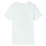 Camiseta de manga corta infantil color crudo 140 de , Camisetas para niños - Ref: Foro24-12148, Precio: 8,28 €, Descuento: %