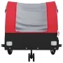 Black and red iron bicycle trailer 30 kg by , Bicycle trailers - Ref: Foro24-94139, Price: 86,83 €, Discount: %