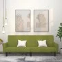 2-Sitzer-Schlafsofa aus hellgrünem Samt von , Sofas - Ref: Foro24-375777, Preis: 266,70 €, Rabatt: %