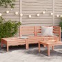 3-seater garden sofa in solid Douglas fir wood by , Modular outdoor sofas - Ref: Foro24-838045, Price: 135,56 €, Discount: %