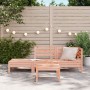 3-seater garden sofa in solid Douglas fir wood by , Modular outdoor sofas - Ref: Foro24-838045, Price: 135,56 €, Discount: %