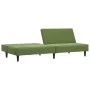 2-Sitzer-Schlafsofa aus hellgrünem Samt von , Sofas - Ref: Foro24-375929, Preis: 224,20 €, Rabatt: %