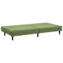 2-Sitzer-Schlafsofa aus hellgrünem Samt von , Sofas - Ref: Foro24-375929, Preis: 233,95 €, Rabatt: %
