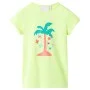 Fluorescent yellow children's t-shirt 140 by , Kids T-shirts - Ref: Foro24-11293, Price: 8,12 €, Discount: %