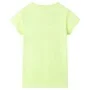 Fluorescent yellow children's t-shirt 140 by , Kids T-shirts - Ref: Foro24-11293, Price: 8,12 €, Discount: %