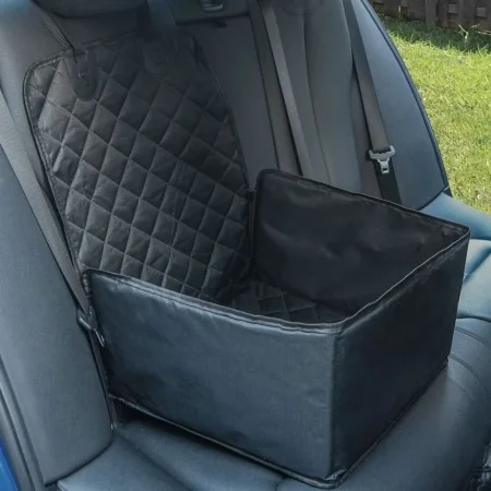 Schwarzer Hundeautositz 45x45x25/55 cm von , Hundeprodukte - Ref: Foro24-4005651, Preis: 22,59 €, Rabatt: %