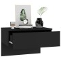 Wand-Nachttische 2 Stück schwarz von vidaXL, Nachttische - Ref: Foro24-810938, Preis: 64,76 €, Rabatt: %