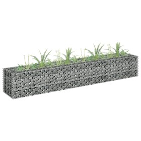 Gabionenbett aus Stahl 180x30x30 cm von vidaXL, Töpfe und Pflanzgefäße - Ref: Foro24-145633, Preis: 47,02 €, Rabatt: %