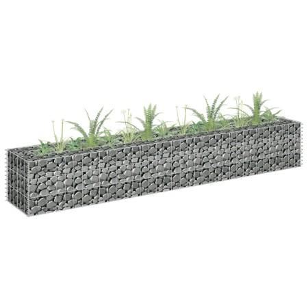 Gabionenbett aus Stahl 180x30x30 cm von vidaXL, Töpfe und Pflanzgefäße - Ref: Foro24-145633, Preis: 47,02 €, Rabatt: %