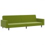 2-Sitzer-Schlafsofa aus hellgrünem Samt von , Sofas - Ref: Foro24-375940, Preis: 265,04 €, Rabatt: %