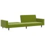 2 seater light green velvet sofa bed by , Sofas - Ref: Foro24-375940, Price: 259,35 €, Discount: %