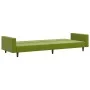 2 seater light green velvet sofa bed by , Sofas - Ref: Foro24-375940, Price: 259,35 €, Discount: %