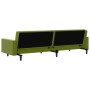 2-Sitzer-Schlafsofa aus hellgrünem Samt von , Sofas - Ref: Foro24-375940, Preis: 265,04 €, Rabatt: %