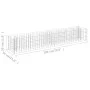 Gabionenbett aus Stahl 180x30x30 cm von vidaXL, Töpfe und Pflanzgefäße - Ref: Foro24-145633, Preis: 45,47 €, Rabatt: %