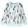 Children's sweatshirt soft blue melange 104 by , Kids T-shirts - Ref: Foro24-11820, Price: 12,77 €, Discount: %
