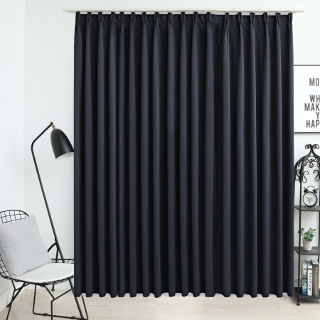Verdunkelungsvorhang mit Haken schwarz 290x245 cm von vidaXL, Vorhänge und Gardinen - Ref: Foro24-134417, Preis: 38,15 €, Rab...