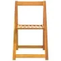 Folding garden chairs 8 pcs solid acacia wood by , Garden chairs - Ref: Foro24-3104965, Price: 267,65 €, Discount: %