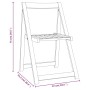 Klappbare Gartenstühle 8 Stück aus massivem Akazienholz von , Gartenstühle - Ref: Foro24-3104965, Preis: 268,41 €, Rabatt: %