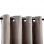 Blackout curtains with metal rings 2 pieces taupe 140x225 cm by vidaXL, Curtains and curtains - Ref: Foro24-134477, Price: 41...