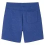 Children's shorts with drawstring blue mélange 128 by , kids pants - Ref: Foro24-11907, Price: 9,04 €, Discount: %