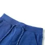 Children's shorts with drawstring blue mélange 128 by , kids pants - Ref: Foro24-11907, Price: 9,04 €, Discount: %