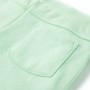 Pantalones cortos infantiles con cordón verde chillón 140