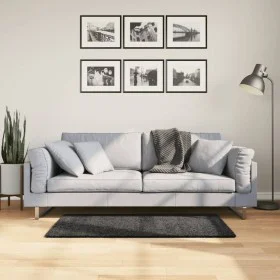 Moderne anthrazitgraue Langflor-Teppich 60x110 cm von , Teppiche - Ref: Foro24-375184, Preis: 21,03 €, Rabatt: %