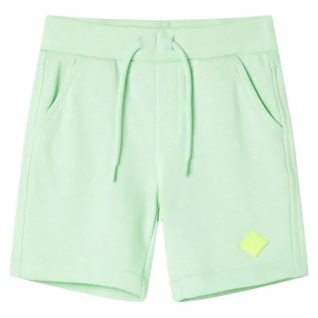 Children's shorts with bright green drawstring 128 by , kids pants - Ref: Foro24-11912, Price: 9,04 €, Discount: %