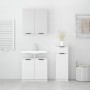 3-teiliges Badezimmermöbelset aus weißem Sperrholz von , Badezimmermöbel - Ref: Foro24-3115868, Preis: 181,45 €, Rabatt: %
