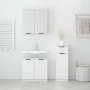 3-teiliges Badezimmermöbelset aus weißem Sperrholz von , Badezimmermöbel - Ref: Foro24-3115868, Preis: 176,31 €, Rabatt: %