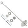 Bodenanker 10 Stück verzinktes Metall 10x60 cm von vidaXL, Spikes zur Verankerung im Boden - Ref: Foro24-145503, Preis: 59,91...