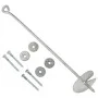 Ground anchors 10 pcs galvanized metal 10x60 cm by vidaXL, Spikes for anchoring in the ground - Ref: Foro24-145503, Price: 54...