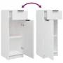 3-teiliges Badezimmermöbelset aus weißem Sperrholz von , Badezimmermöbel - Ref: Foro24-3115868, Preis: 176,31 €, Rabatt: %