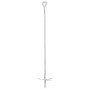 Bodenanker 10 Stück verzinktes Metall 10x60 cm von vidaXL, Spikes zur Verankerung im Boden - Ref: Foro24-145503, Preis: 59,91...