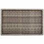 Gray synthetic rattan folding tray table 65x40x75 cm by , Garden tables - Ref: Foro24-365129, Price: 42,17 €, Discount: %