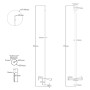 Bodenanker 10 Stück verzinktes Metall 10x60 cm von vidaXL, Spikes zur Verankerung im Boden - Ref: Foro24-145503, Preis: 59,91...
