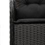 5-teiliges Gartenmöbel-Set mit schwarzen synthetischen Rattankissen von , Gartensets - Ref: Foro24-3211867, Preis: 537,47 €, ...