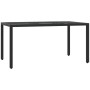 5-teiliges Gartenmöbel-Set mit schwarzen synthetischen Rattankissen von , Gartensets - Ref: Foro24-3211850, Preis: 588,82 €, ...