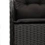 7-piece garden dining set and black synthetic rattan cushions by , Garden sets - Ref: Foro24-3211852, Price: 784,69 €, Discou...