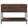Couchtisch aus eichenbraunem Metallwerkstoff, 70 x 50 x 50 cm von , Couchtisch - Ref: Foro24-845345, Preis: 54,21 €, Rabatt: %