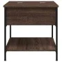 Couchtisch aus eichenbraunem Metallwerkstoff, 70 x 50 x 50 cm von , Couchtisch - Ref: Foro24-845345, Preis: 54,21 €, Rabatt: %