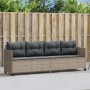 Sonnenliege mit hellgrauen synthetischen Rattankissen von , Liegen - Ref: Foro24-368331, Preis: 216,81 €, Rabatt: %