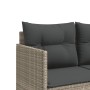 Sonnenliege mit hellgrauen synthetischen Rattankissen von , Liegen - Ref: Foro24-368331, Preis: 216,81 €, Rabatt: %