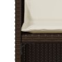Gartenstühle und Tisch mit Kissen 3 Stück braunes PE-Rattan von , Gartensets - Ref: Foro24-365065, Preis: 168,64 €, Rabatt: %