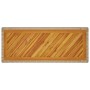 Mesa auxiliar jardín tapa madera ratán PE beige 100x40x75 cm de , Mesas de jardín - Ref: Foro24-366308, Precio: 99,40 €, Desc...