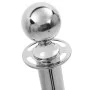 Portable VIP queue barrier, 3 pieces, silver stainless steel. by vidaXL, Warning and protection signs - Ref: Foro24-145731, P...
