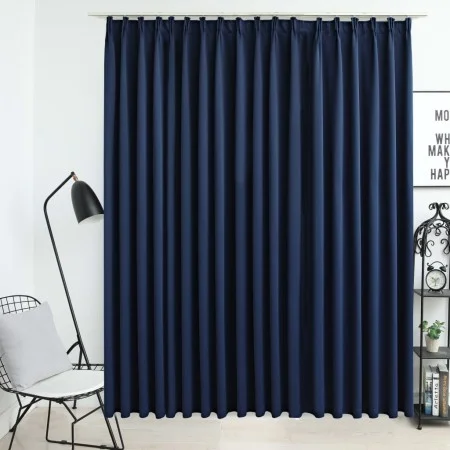 Verdunkelungsvorhang mit Haken blau 290x245 cm von vidaXL, Vorhänge und Gardinen - Ref: Foro24-134457, Preis: 35,88 €, Rabatt: %