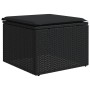 Gartensofa-Set 12-teilig mit schwarzen synthetischen Rattankissen von , Modulare Sofas für den Außenbereich - Ref: Foro24-322...