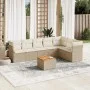 Garden sofa set with beige cushions 8 pcs PE rattan by , Garden sets - Ref: Foro24-3256009, Price: 533,68 €, Discount: %